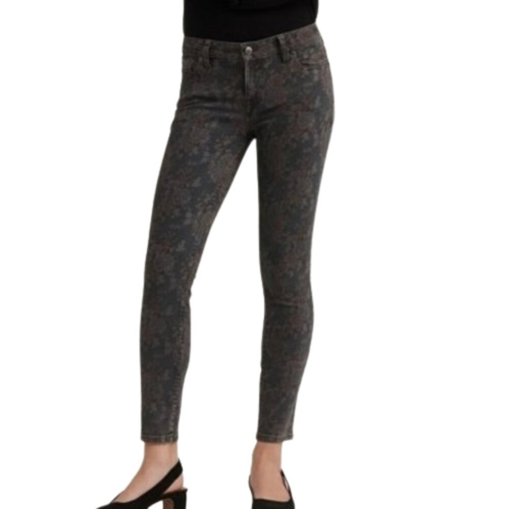 Lucky Brand "Lolita" Skinny Ankle Floral Print Jeans- Sz. 2/26